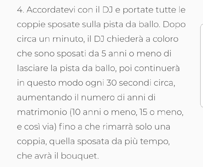 In cerca di idee per il lancio del bouquet 3