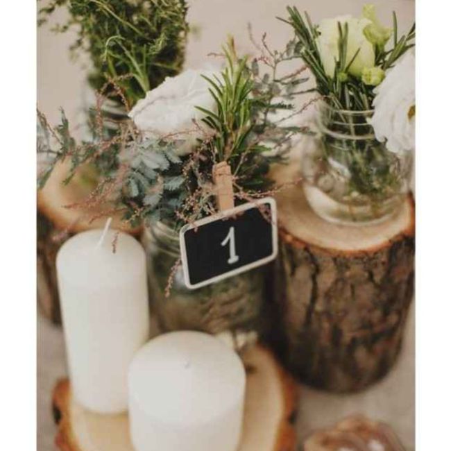 Centrotavola scomposto fiori 3