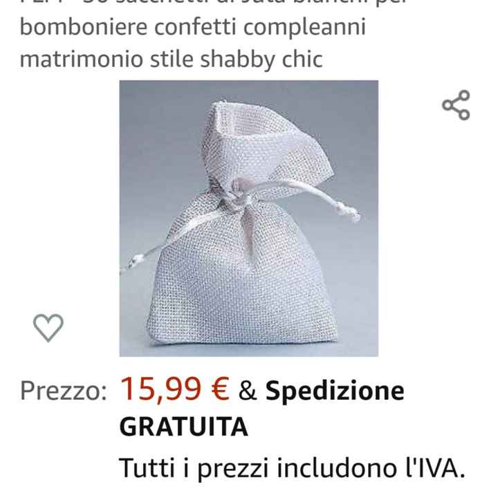 Sacchettini per confetti - 1