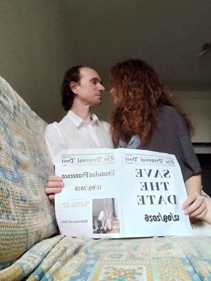 Tra esattamente un anno il nostro sì 💕 - 1