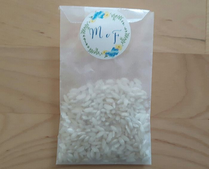 Bustine per lancio del riso - 1