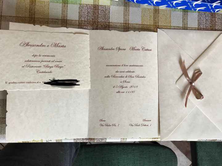 Partecipazioni pronte 🎉😍 - 1