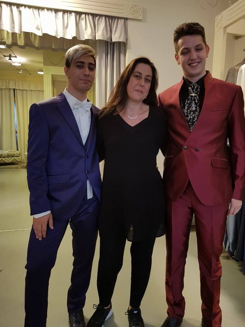 Io con i miei figli maschi!!!!