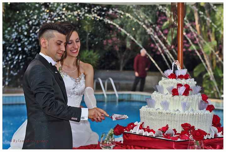 Il taglio della torta 