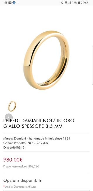 Abbiamo scelto le nostre Fedi... Damiani è il Top😍 1