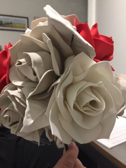 le mie rose di fommy con lo stampo per i petali