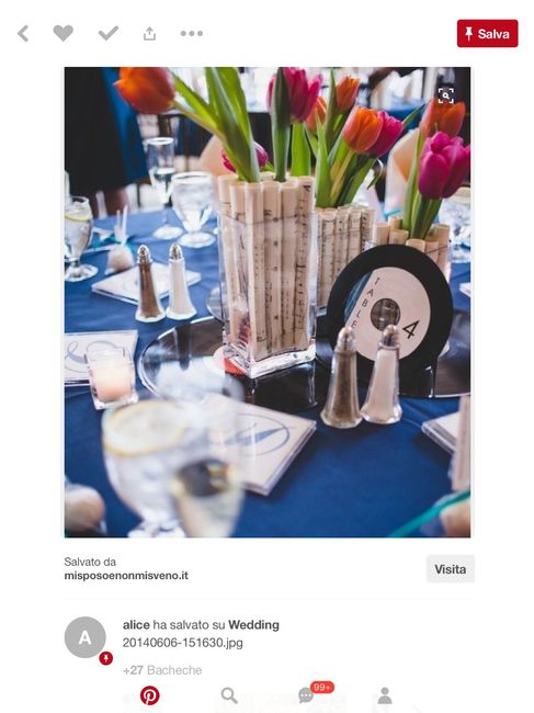 Centro tavola tema mysica