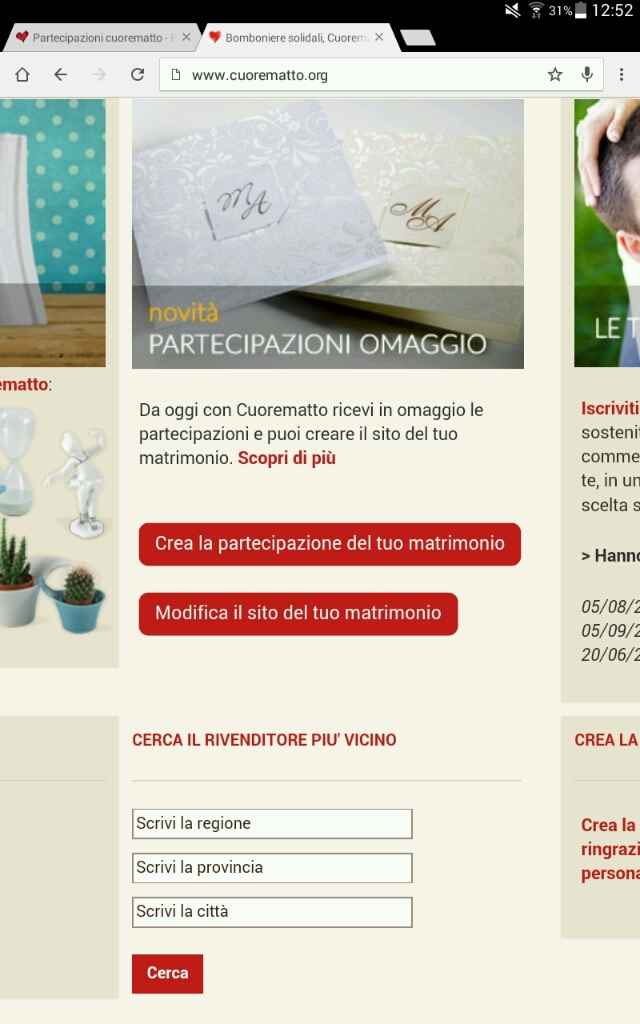 Partecipazioni cuorematto - 1