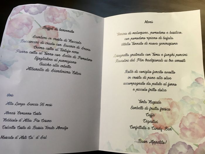 Indecisione sul menu del matrimoniooo - 1