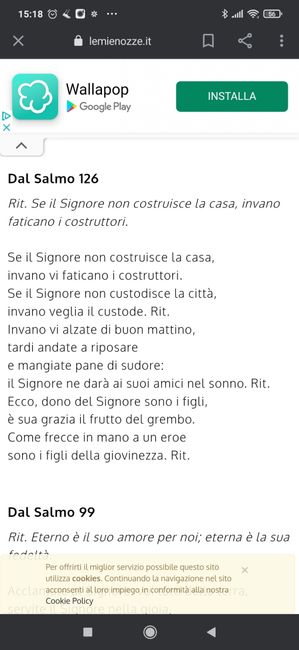 Letture matrimonio! - 1