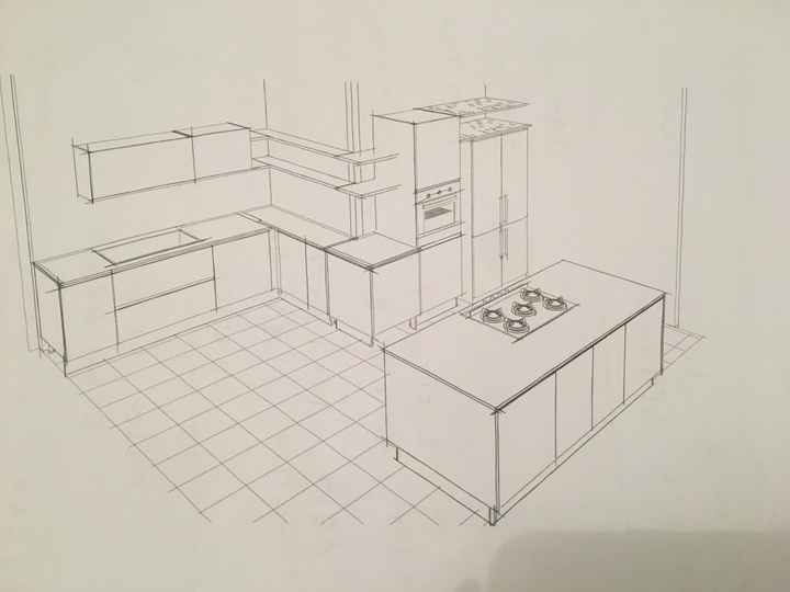 Disposizione cucina - 1