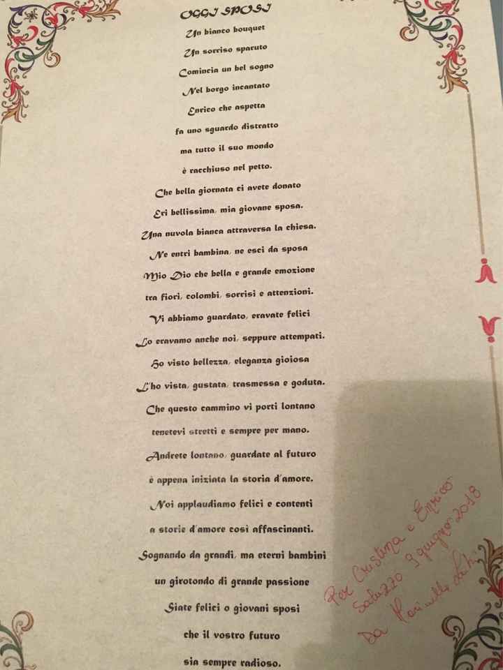 Ci hanno scritto una poesia 💖 che emozione! - 1