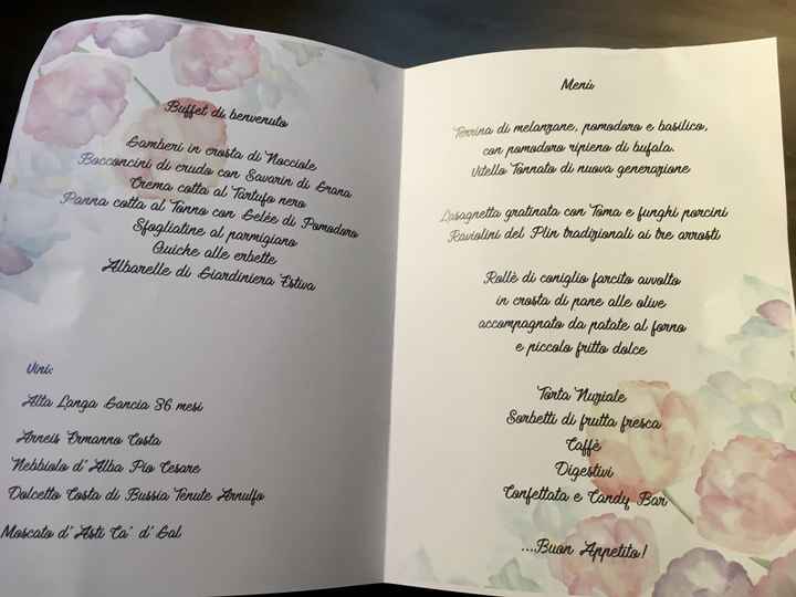 Indecisione sul menu del matrimoniooo - 1