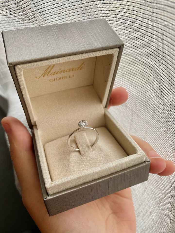 Anello di fidanzamento 💍 - 1