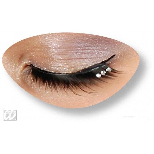 Trucco occhi con strass... - 2