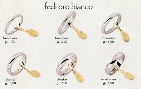 fedi nuziali