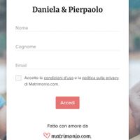 Wedding Site - Raccontateci la vostra storia - 1