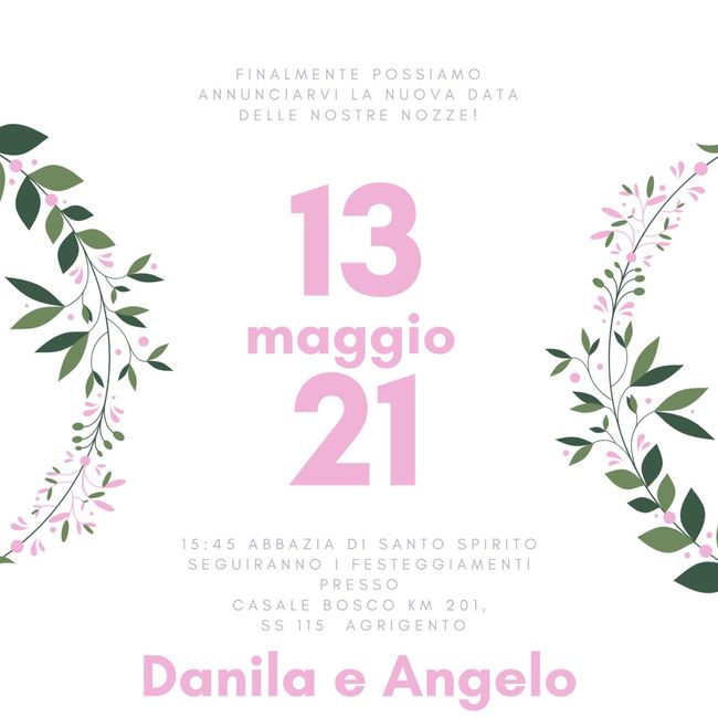 Consiglio save the date.. 3