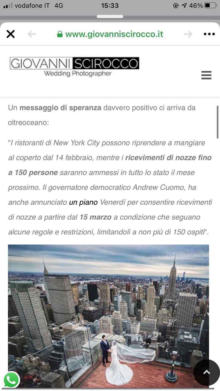 Un barlume di speranza per noi future sposine! - 1