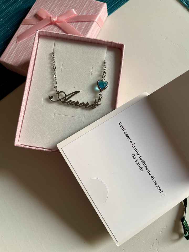 La mia testimone... mi ha detto si 🎉 - 1