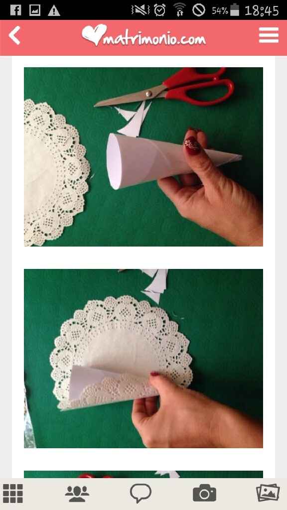 Coni riso con sottotorta - 1