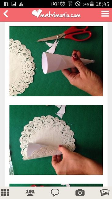 Coni riso con sottotorta - 1