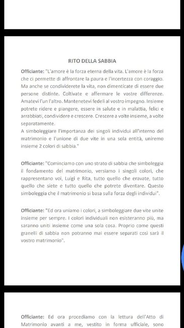 Cronaca di un rito civile da favola! - 14