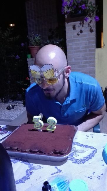 Ultimo compleanno da celibe per il mio luigi! +32 - 4