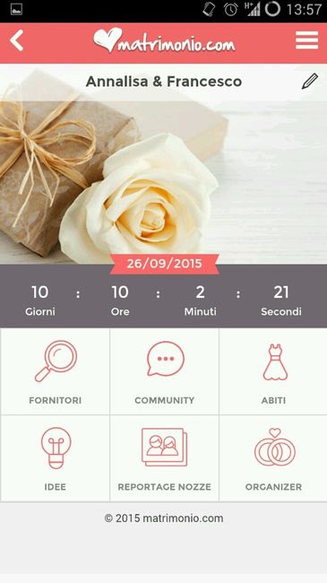 Countdown di Matrimonio.com: quanto manca alle tue nozze? - 1