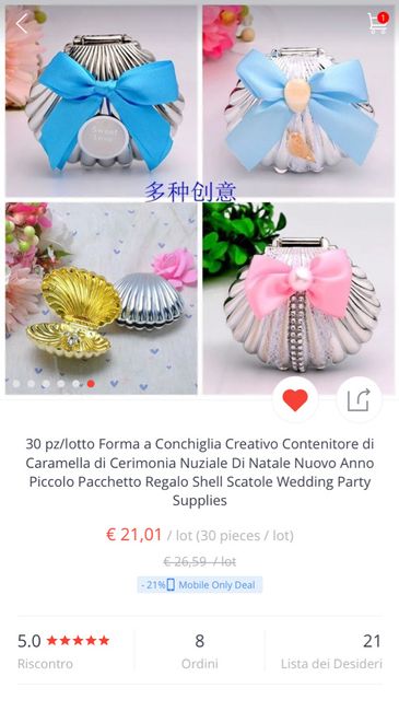 Bomboniere tema mare-consigli?? - 1