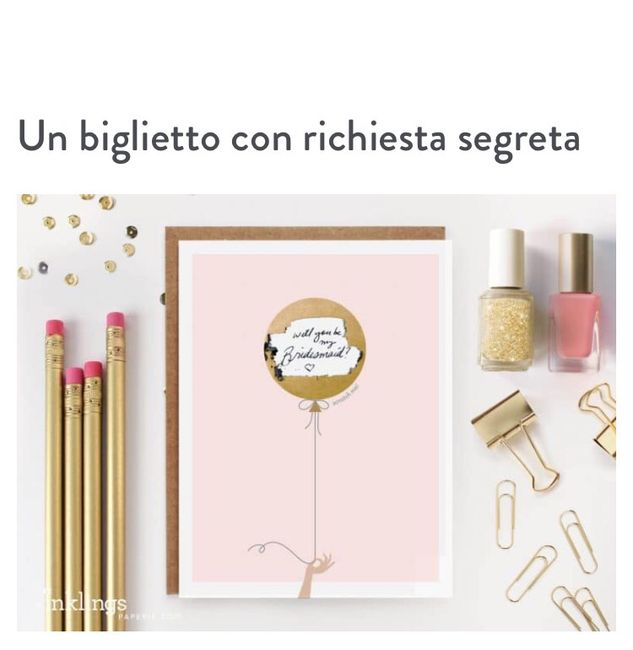Idee per come dirlo ai testimoni - 3