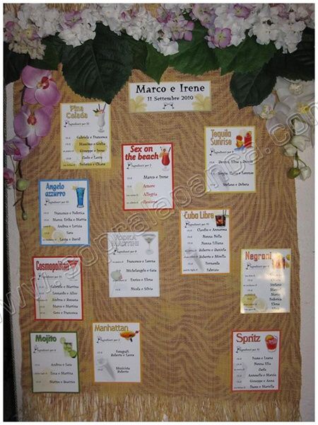 Matrimonio tema cocktail - 10