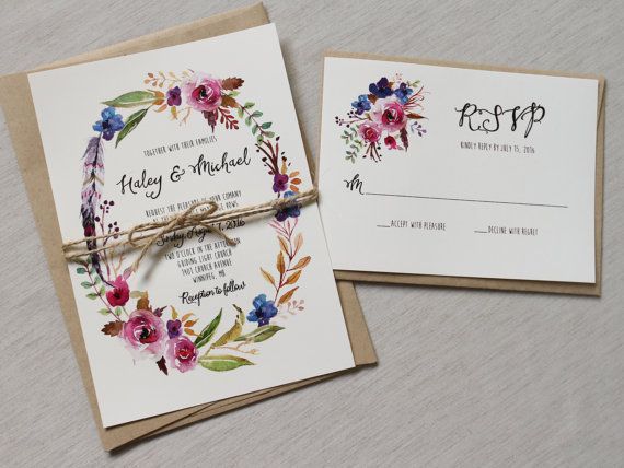 Partecipazioni Boho-chic - 5