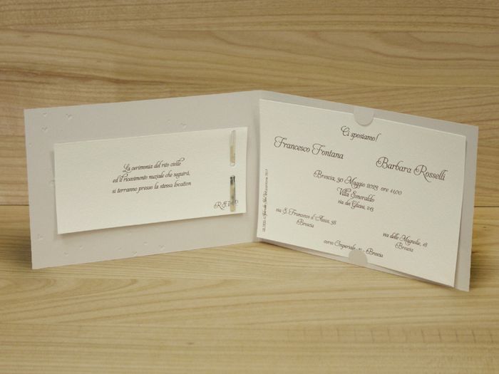 Partecipazioni classiche/eleganti - 3