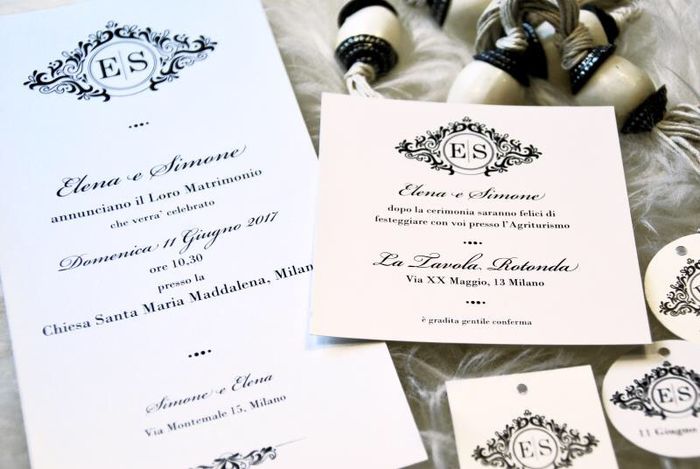 Partecipazioni classiche/eleganti - 5