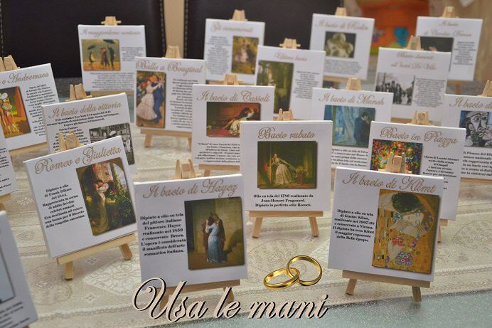 Matrimonio a tema arte - 10