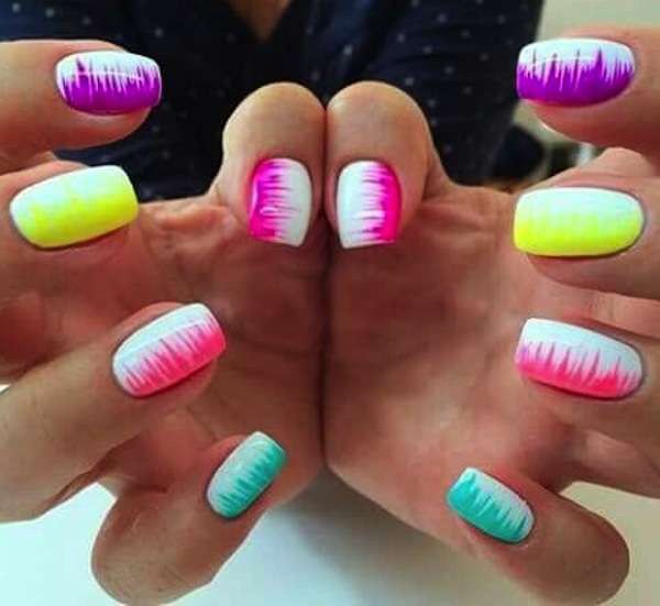 #Colour - Nail art 9