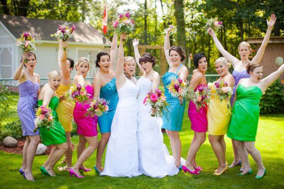 #Colour - Matrimonio a tema arcobaleno 4