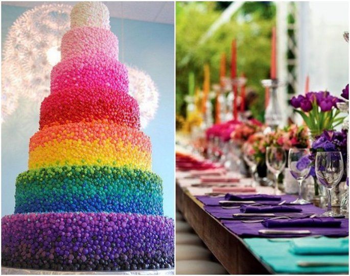 #Colour - Matrimonio a tema arcobaleno 15