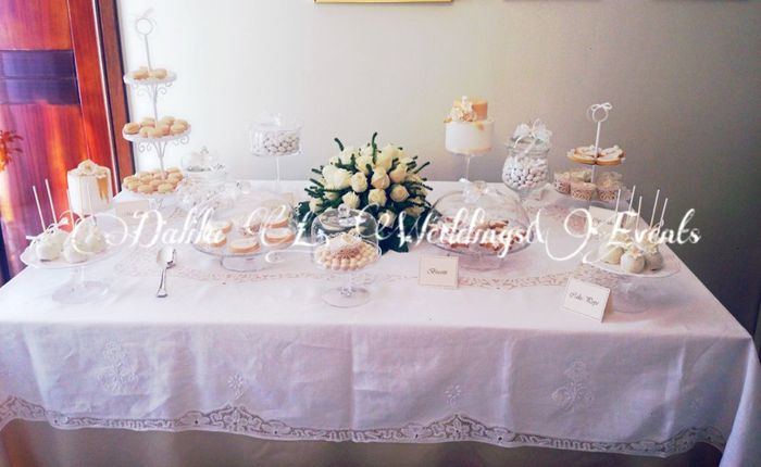 Tavolo confettata casa della sposa... - 2