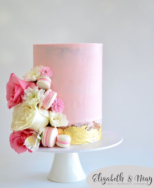 Ruby Chocolate Wedding Cake 💕🎂 3