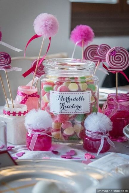 Confettata tutta rosa 🍡🍭 7
