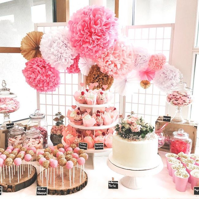 Confettata tutta rosa 🍡🍭 12