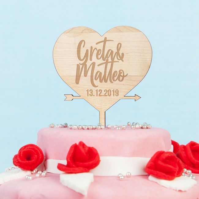 Cake topper per tutti i gusti torta 🎂 - 19