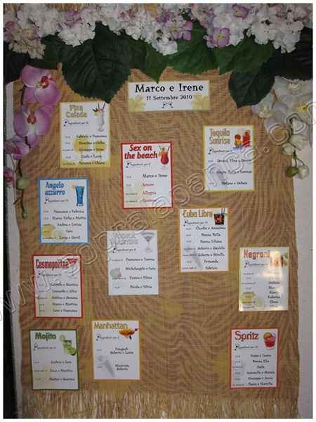 Matrimonio tema cocktail - 10