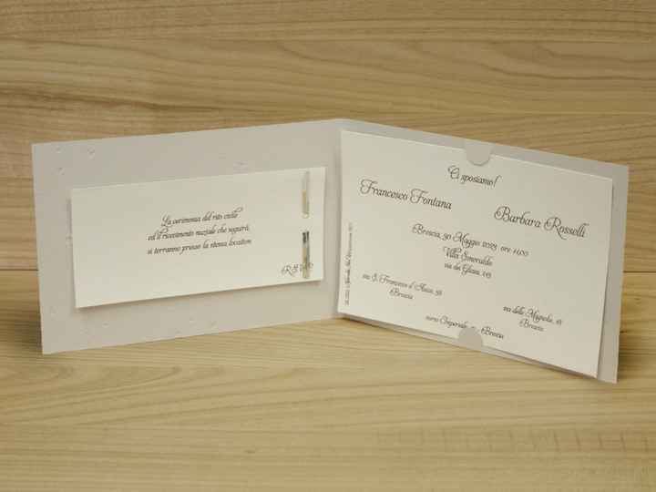 Partecipazioni classiche/eleganti - 3