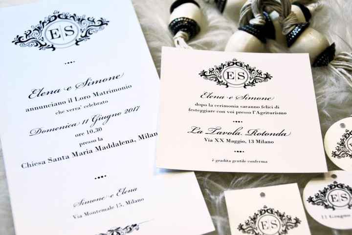 Partecipazioni classiche/eleganti - 5