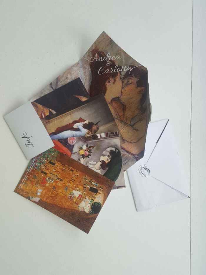 Matrimonio a tema arte - 1