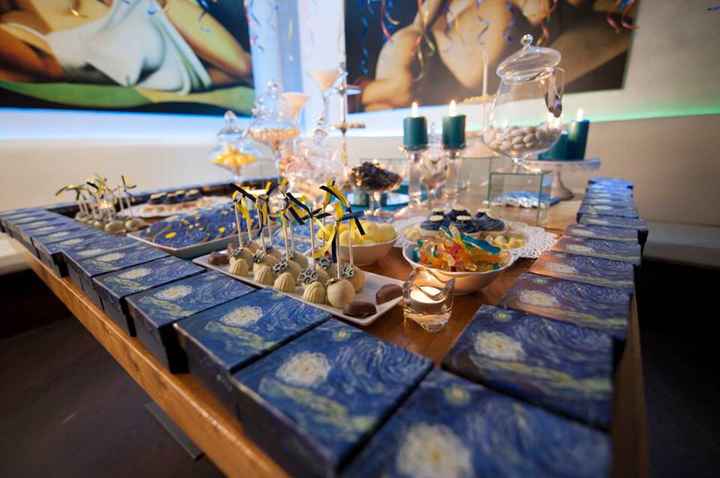 Matrimonio a tema arte - 5