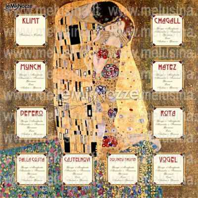 Matrimonio a tema arte - 9